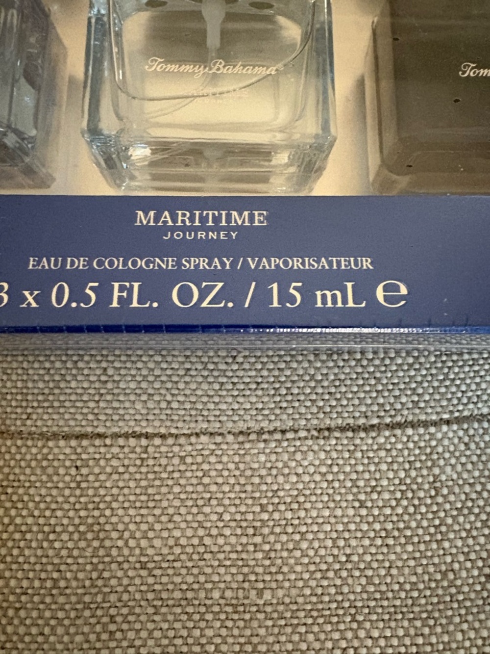 New Tommy Bahama Maritime 3 x 0.5 fl oz Men's Cologne Gift Set - Picture 3 of 6